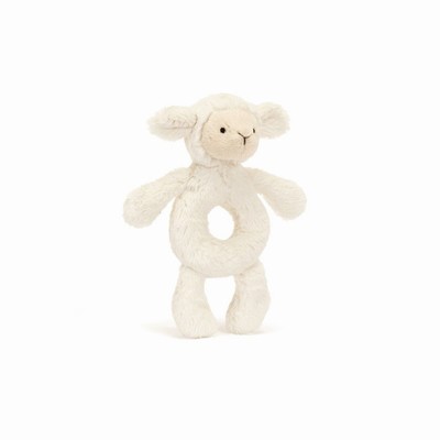 Jellycat Bashful Lam Ring Rattle | VA8069352